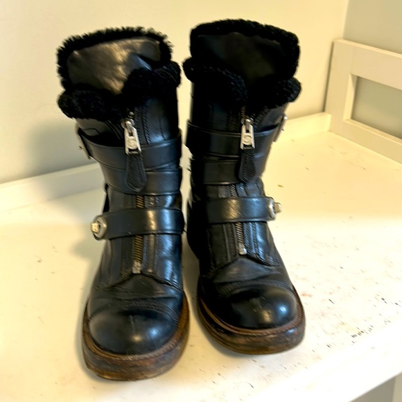 Coach 2015 Moto Boots - Picture 1 of 8
